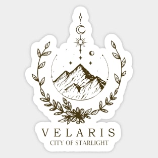 Velaris Sweatshirt A Court of Thorns and Roses Sarah J Maas Hoodie Night Court Sweater Velaris City of Starlight SJM Sticker